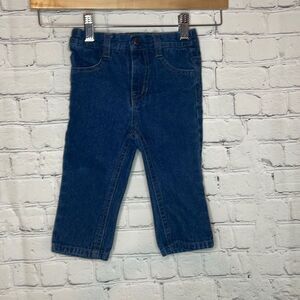 Nautica Kids Jeans Dark Wash Elastic Waist size 12 Months